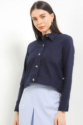 Cardinal Gorpcore Kemeja Loose Fit Wanita G1275J02H